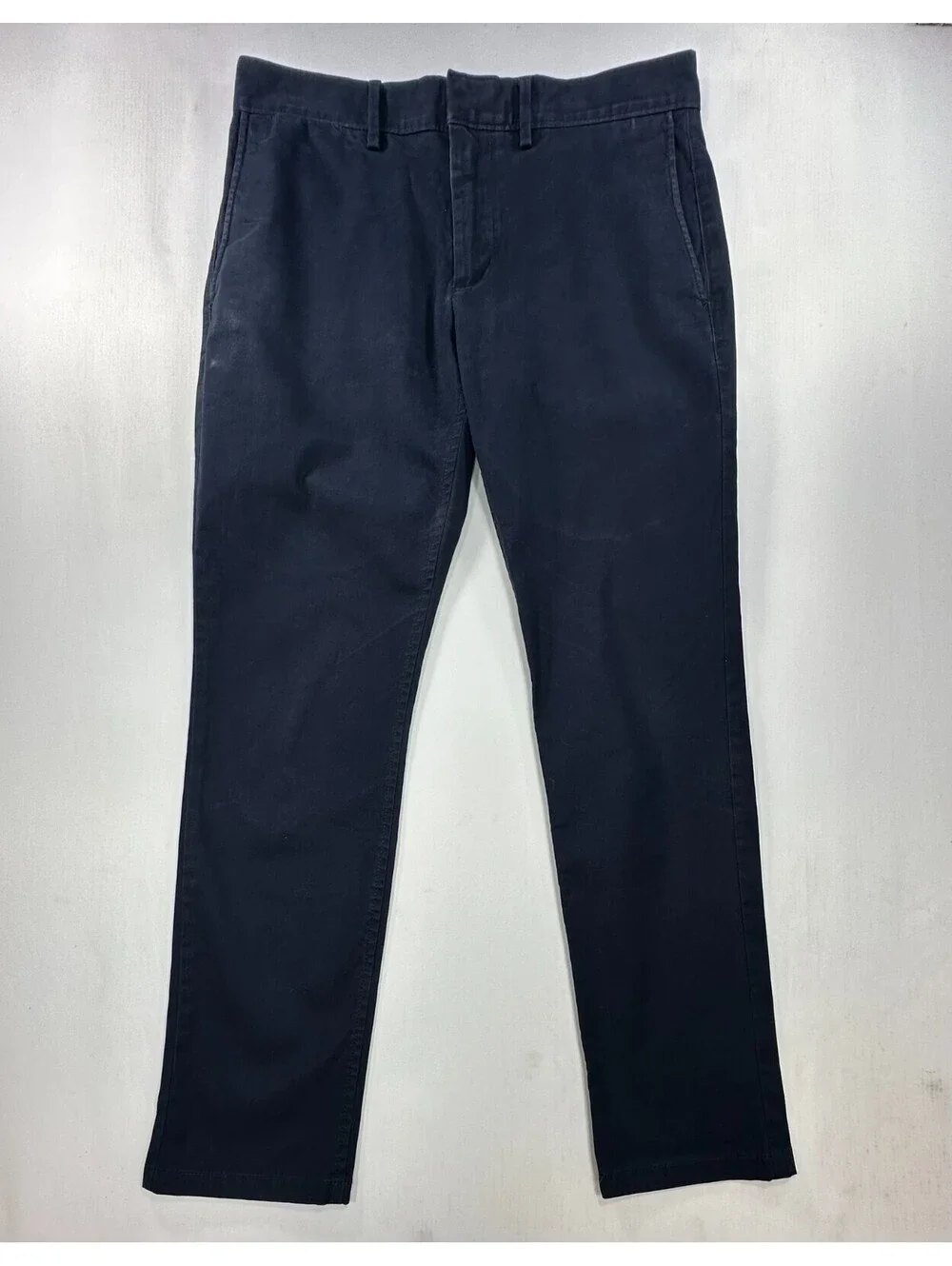 Banana Republic Fulton Stretch Flat Chinos Blue Mens 31/30